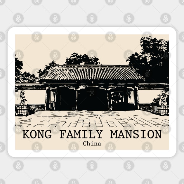 Kong Family Mansion - China Magnet by Lakeric